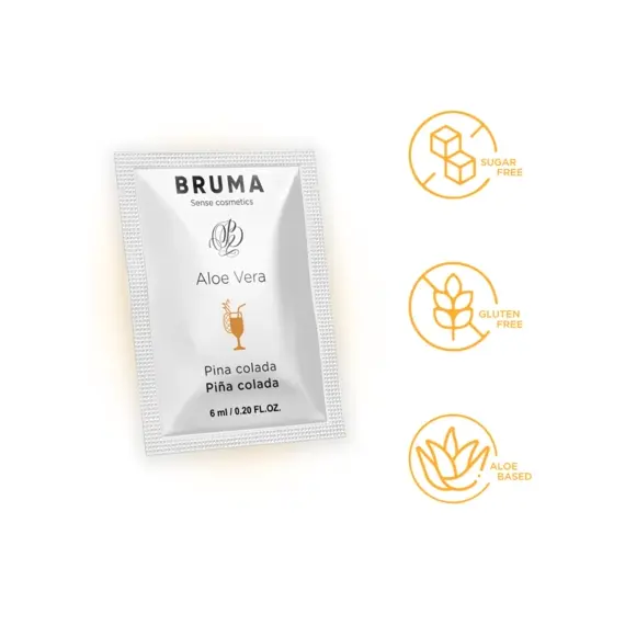 BRUMA - ALOE VERA SLIDING GEL PINA COLADA FLAVOR 6 MLснимка 2