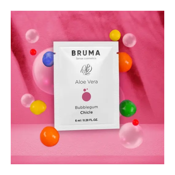 BRUMA - ALOE VERA SLIDING GEL BUBBLEGUM FLAVOR 6 MLснимка 2
