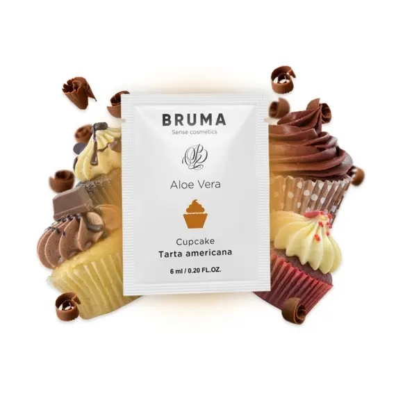 BRUMA - ALOE VERA SLIDING GEL CUPCAKE FLAVOR 6 MLснимка 2