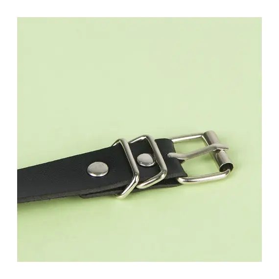SUBBLIME - LEATHER CHAINBELT черен универсален размерснимка 2