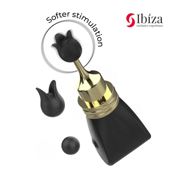 IBIZA - CLIT STIMULATOR 3 HEADS BOWснимка 2