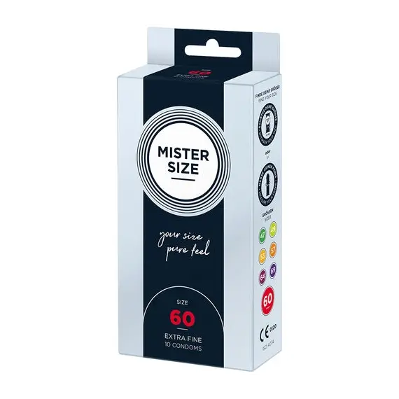 MISTER SIZE - Презерватив SIZE XL 60 мм (10 бр.)снимка 2