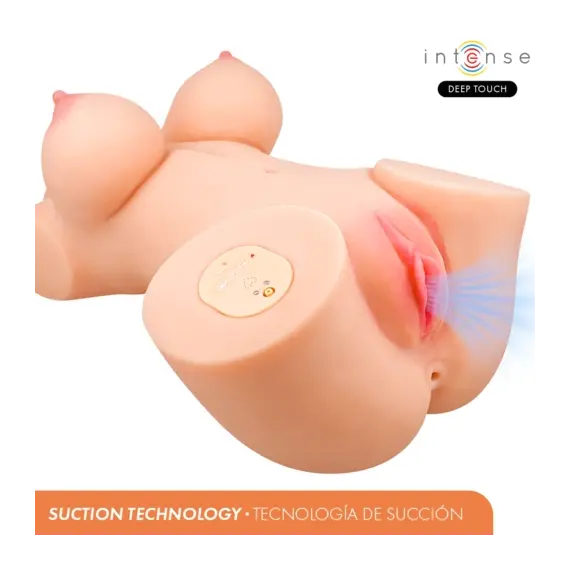 INTENSE DEEP TOUCH - VERO TORSO вагина с SUCTION, HEAT, VIBRATION и VOICE EFFECTS L 5.5 KGснимка 2