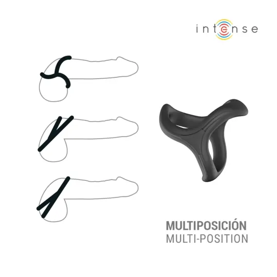INTENSE - ALFIE ADJUSTABLE TRIPLE пенис пръстен MODEL 6снимка 2