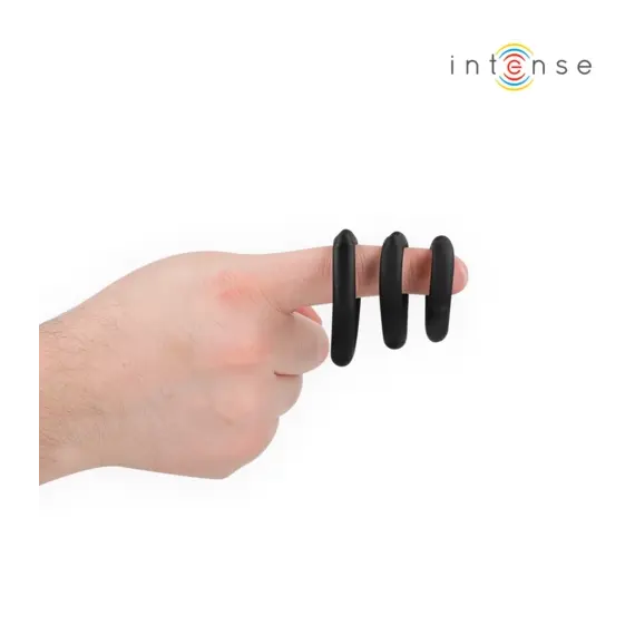 INTENSE - PETER комплект OF 3 PENIS RINGS MODEL 9снимка 2