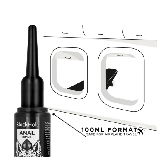 BLACK HOLE - ANAL LUBE APPLIER L SIZE 100 MLснимка 2