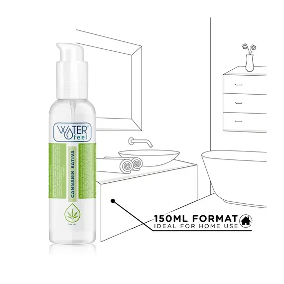 WATERFEEL - CANNABIS LUBRICANT 150 MLснимка 3