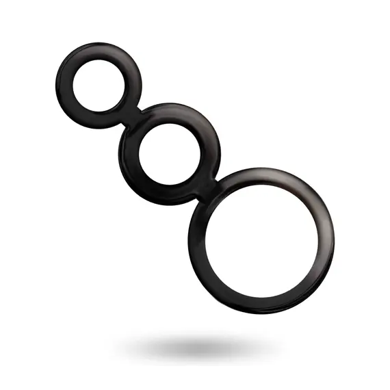ADDICTED TOYS - RINGS комплект за PENIS - SMOKEDснимка 3