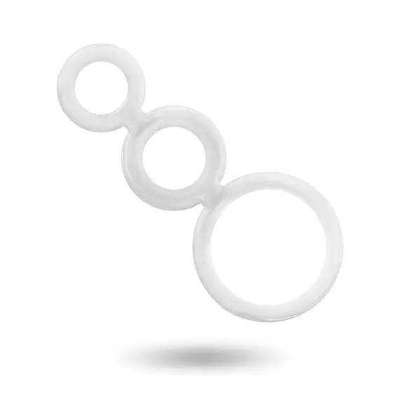 ADDICTED TOYS - RINGS комплект за PENIS прозраченснимка 3