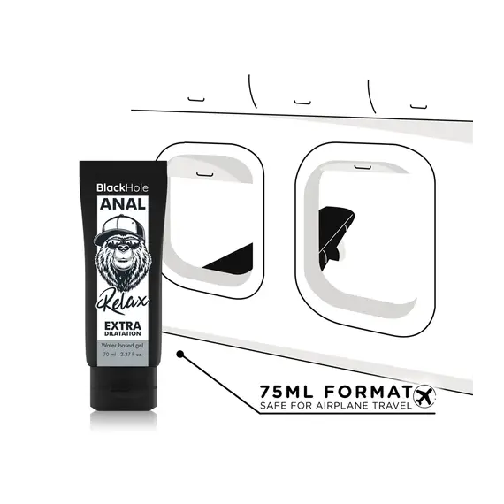 BLACK HOLE - WATER-BASED ANAL DILATION GEL 70 MLснимка 3