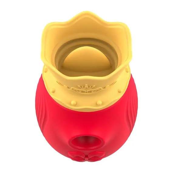 INTENSE - CLITORIS STIMULATOR 10 SUCTION и LICKING MODES - червенснимка 3