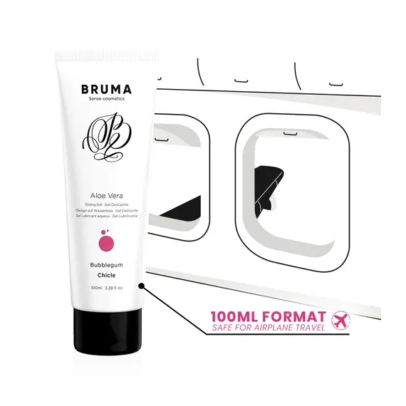 BRUMA - ALOE VERA SLIDING GEL BUBBLEGUM FLAVOR 100 MLснимка 3