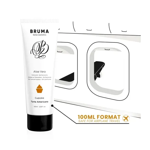 BRUMA - ALOE VERA SLIDING GEL CUPCAKE FLAVOR 100 MLснимка 3