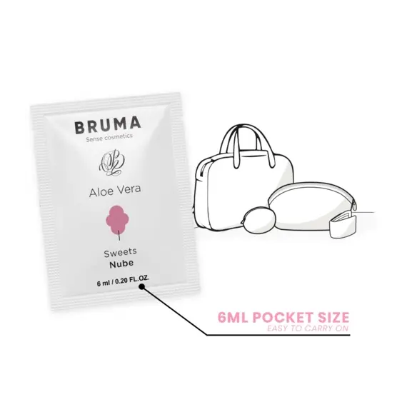 BRUMA - ALOE VERA SLIDING GEL SWEETS FLAVOR 6 MLснимка 3