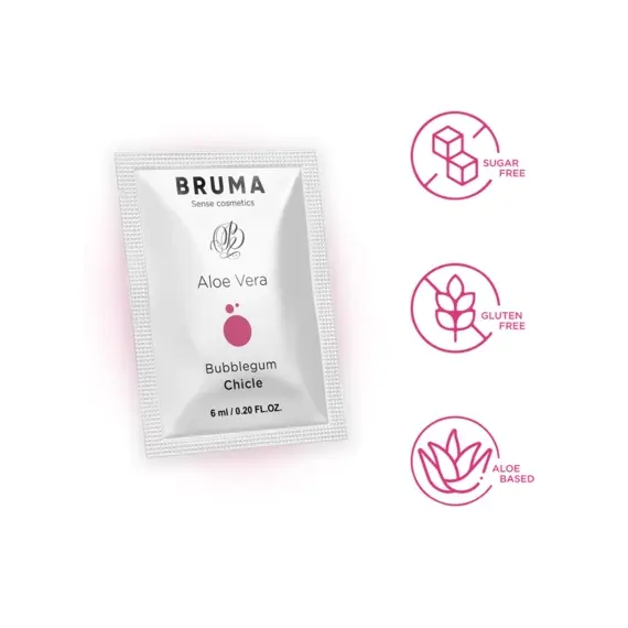 BRUMA - ALOE VERA SLIDING GEL BUBBLEGUM FLAVOR 6 MLснимка 3