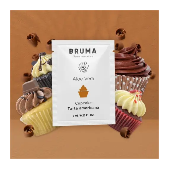 BRUMA - ALOE VERA SLIDING GEL CUPCAKE FLAVOR 6 MLснимка 3