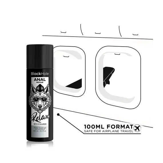 BLACK HOLE - ANAL REPAIR WATER BASED RELAX с HYALURON 100 MLснимка 3