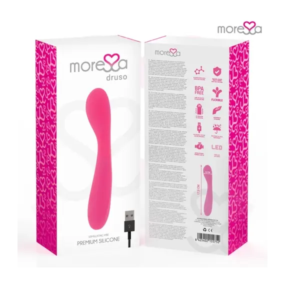 MORESSA - DRUSO PREMIUM силиконов RECHARGEABLEснимка 4