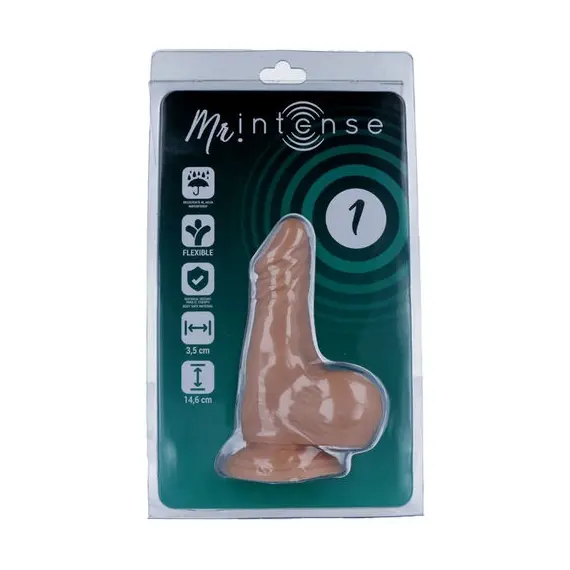 MR INTENSE - 1 реалистичен COCK 14.6 см -O- 3.5 смснимка 4