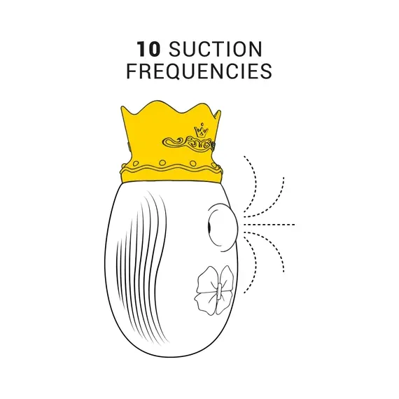 INTENSE - CLITORIS STIMULATOR 10 SUCTION и LICKING MODES - червенснимка 4