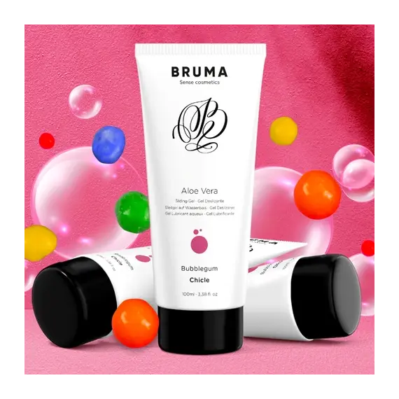 BRUMA - ALOE VERA SLIDING GEL BUBBLEGUM FLAVOR 100 MLснимка 4