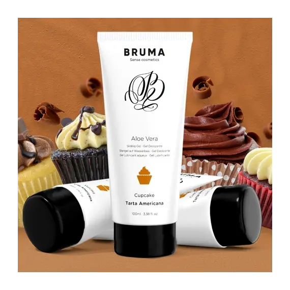 BRUMA - ALOE VERA SLIDING GEL CUPCAKE FLAVOR 100 MLснимка 4