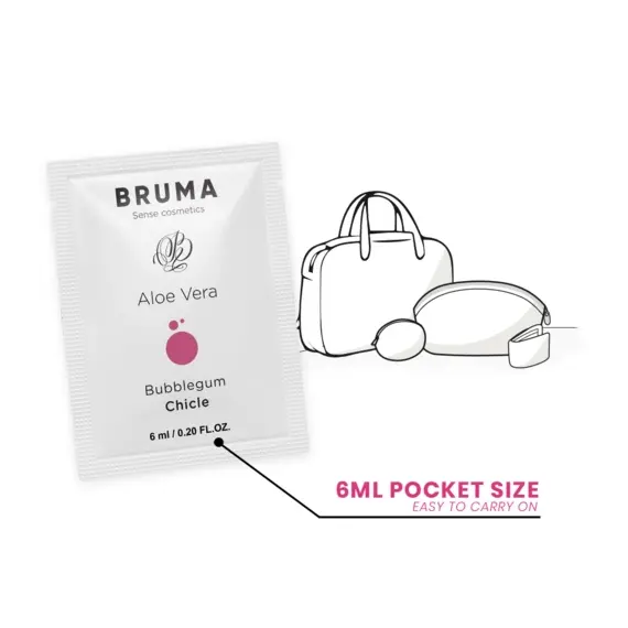 BRUMA - ALOE VERA SLIDING GEL BUBBLEGUM FLAVOR 6 MLснимка 4