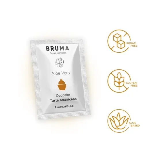 BRUMA - ALOE VERA SLIDING GEL CUPCAKE FLAVOR 6 MLснимка 4