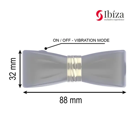 IBIZA - CLIT STIMULATOR 3 HEADS BOWснимка 4