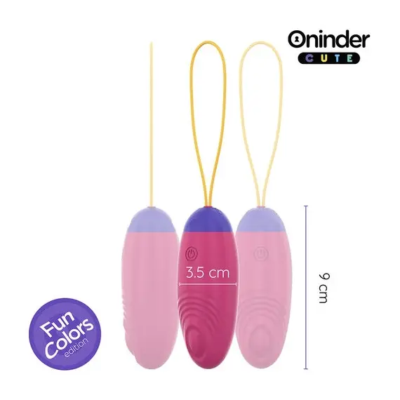 ONINDER CUTE - LOVE PLEASURE VIBRO-WAVE TAPPING силиконов EGG - FREE GLOBAL APPснимка 4