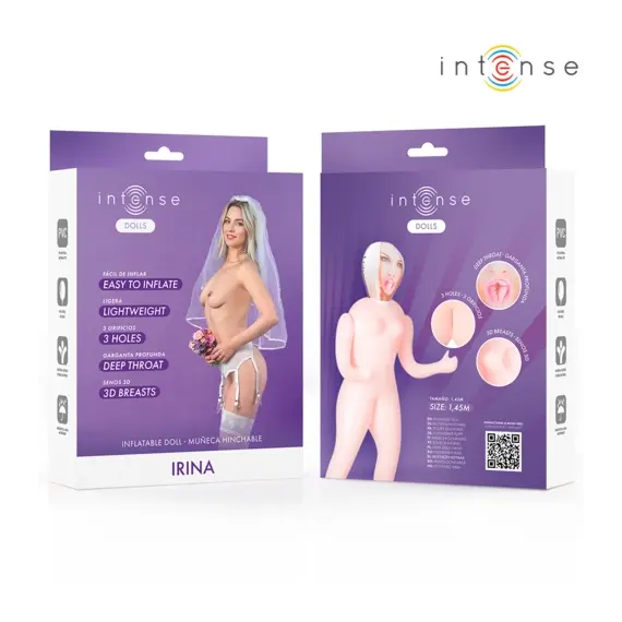 INTENSE DOLLS - IRINA INFLATABLE DOLL с THREE ORIFICESснимка 4