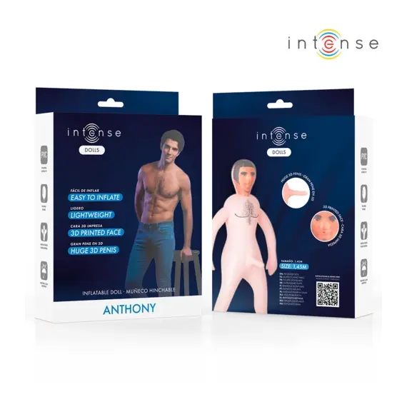 INTENSE DOLLS - ANTHONY INFLATABLE DOLL с 3D PENISснимка 4