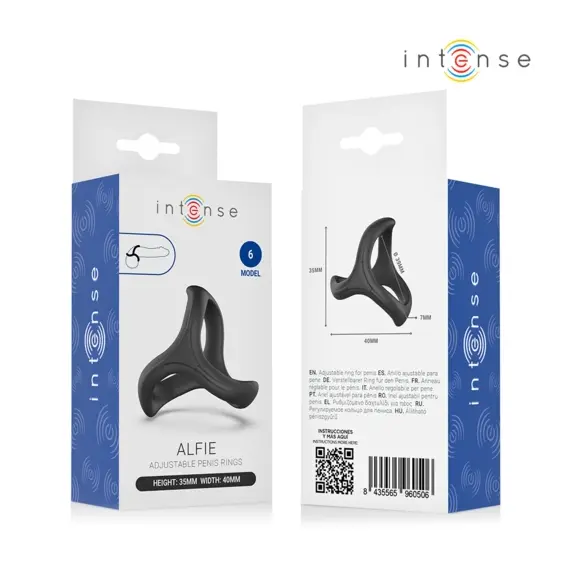 INTENSE - ALFIE ADJUSTABLE TRIPLE пенис пръстен MODEL 6снимка 4