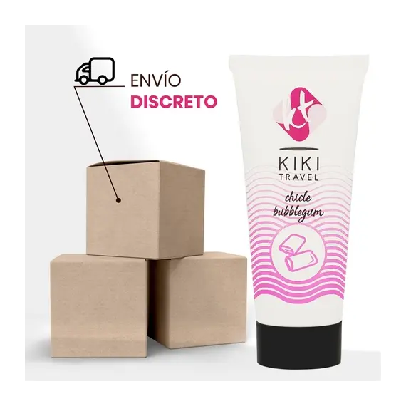 KIKÍ TRAVEL - BUBBLEGUM LUBRICANT 50 MLснимка 5