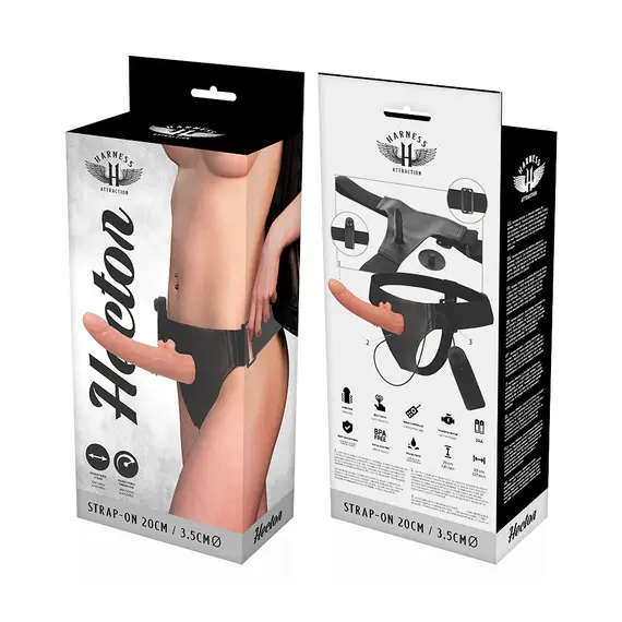 HARNESS ATTRACTION - RNES вибратор HECTOR 20 см -O- 3.5 смснимка 5