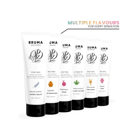 BRUMA - ALOE VERA SLIDING GEL CUPCAKE FLAVOR 100 MLснимка 5