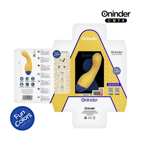 ONINDER CUTE - LOVE BUDDY MASTER G-spot вибратор - FREE WORLDWIDE APPснимка 5