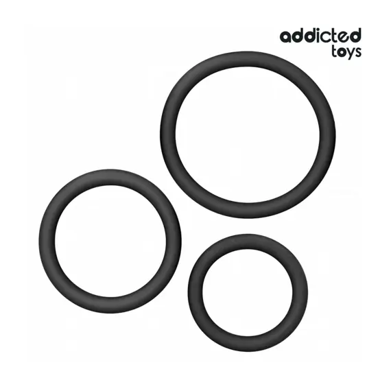ADDICTED TOYS - Комплект OF силиконов RINGS MODEL 2снимка 5