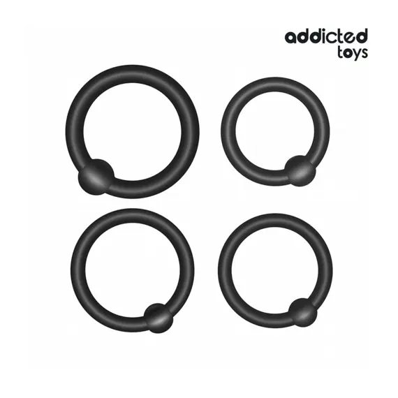 ADDICTED TOYS - Комплект OF PRESSURE силиконов RINGSснимка 5