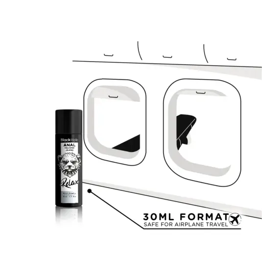 BLACK HOLE - ANAL RELAXING JOJOBA RELAX силиконов BASE 30 MLснимка 5
