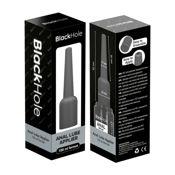 BLACK HOLE - ANAL LUBE APPLIER L SIZE 100 MLснимка 5