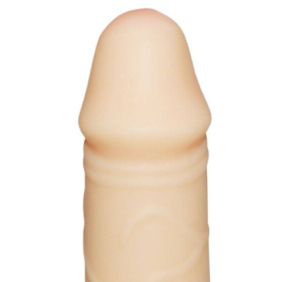 Мощен вибратор от кибер кожа Real Dick + подарък лубрикант  Кибер Кожа вибратори