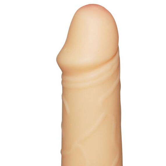 Мощен вибратор от кибер кожа Real Dick + подарък лубрикант  Кибер Кожа вибратори