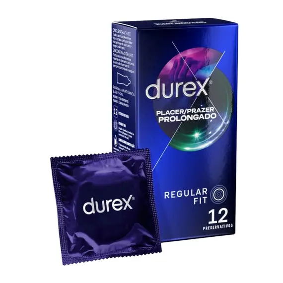 DUREX - Pleasure Prolonged презервативи със забавящ ефект 12 бр.