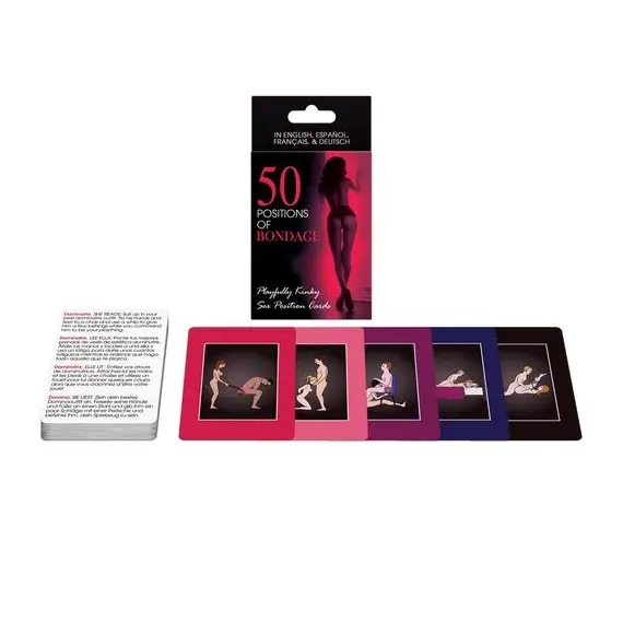 KHEPER GAMES - 50 POSITIONS OF BONDAGE CARDS