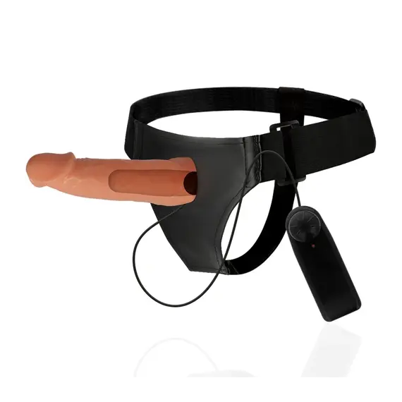 HARNESS ATTRACTION - WILLIAN HOLLOW RNES с вибратор 17 см -O- 4.5 см