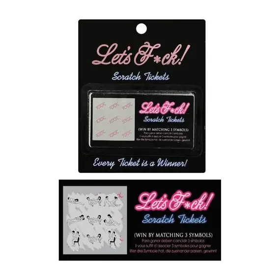 KHEPER GAMES - LET’S F*CK! SCRATCH TICKETS