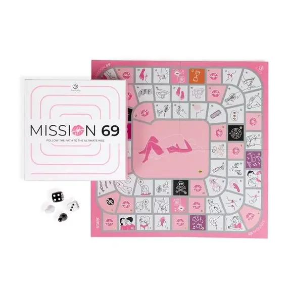 SECRET PLAY - Настолна игра за за двойки "MISSION 69"""""""