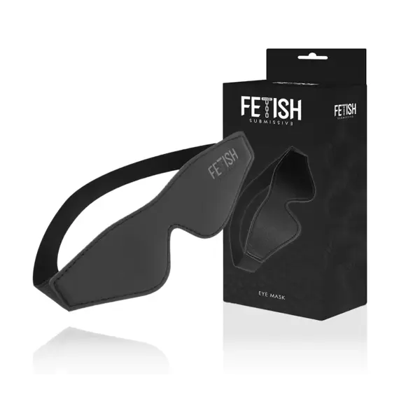FETISH SUBMISSIVE - VEGAN LEATHER маска WITH NOPRENE LININGснимка 2