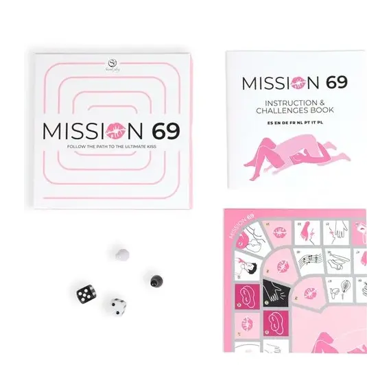 SECRET PLAY - Настолна игра за за двойки "MISSION 69"""""""снимка 2